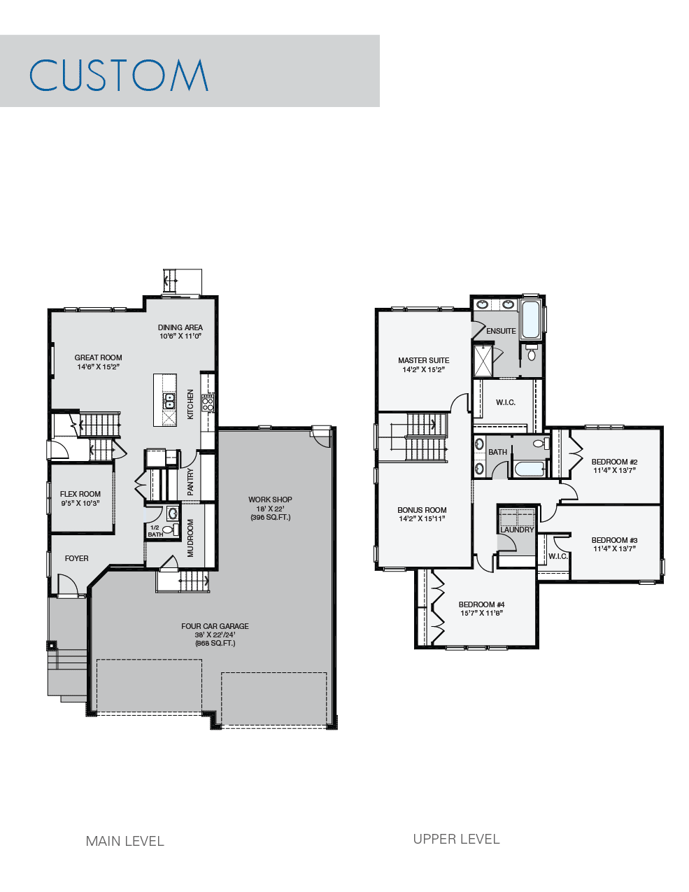 Custom floorplan