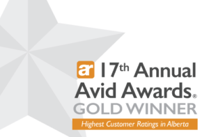 17th Avid Ratings Gold Award Logo