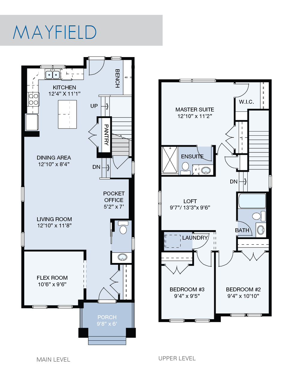 Mayfield floorplan by NuVista Homes