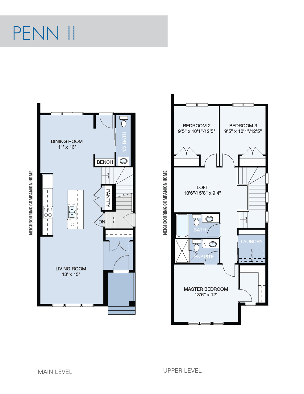 Penn II floorplan