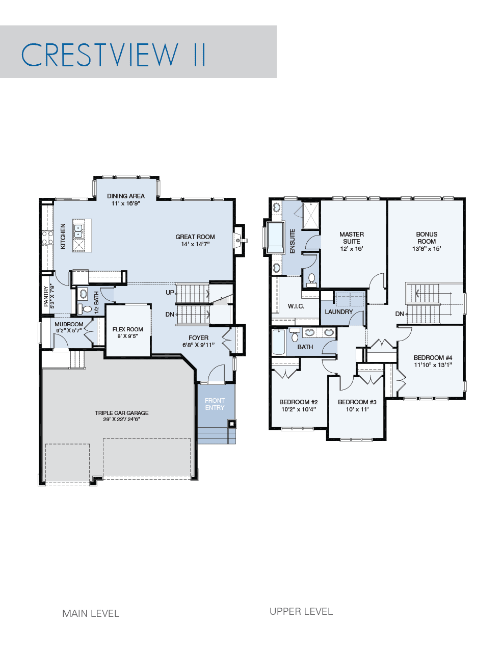 Crestview II floorplan