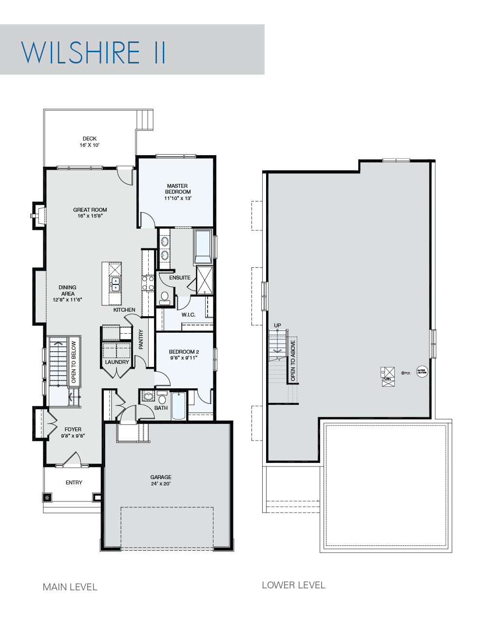 Wilshire II floorplan