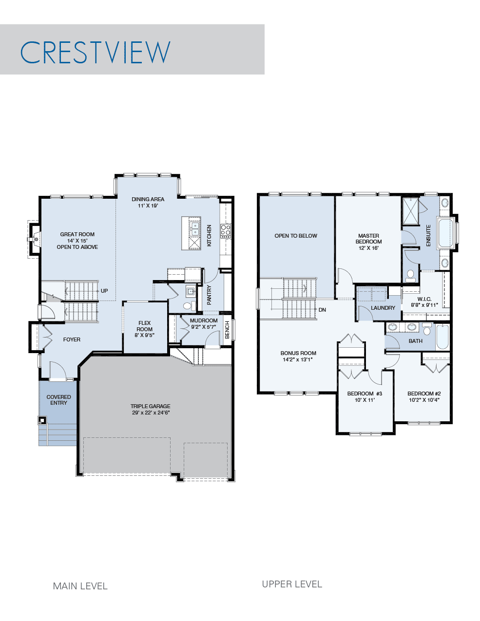 Crestview floorplan