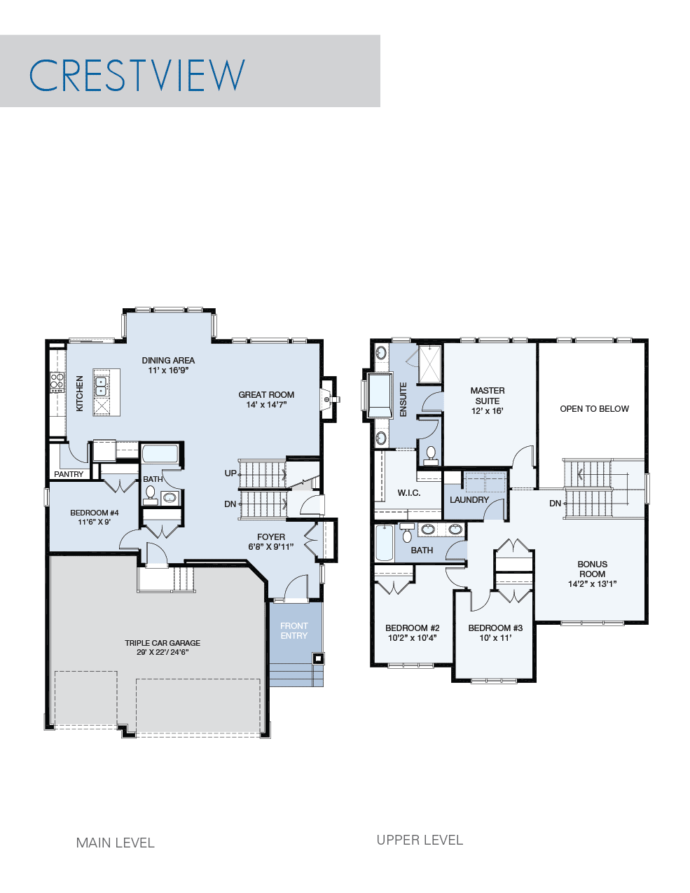 Crestview floorplan
